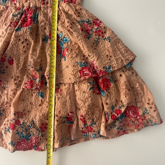 Walter Baker Pink Ivette Floral-print Broderie Anglaise Cotton Mini Dress - Picture 12 of 14